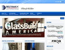 Tablet Screenshot of deltamaxautomazione.it